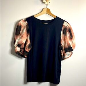 Dkny Black Blouse Elegant and Versatile